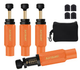 SAFELIFE front view of four deflators showing kit completeness and fast setup benefit
