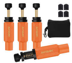 SAFELIFE front view of four deflators showing kit completeness and fast setup benefit