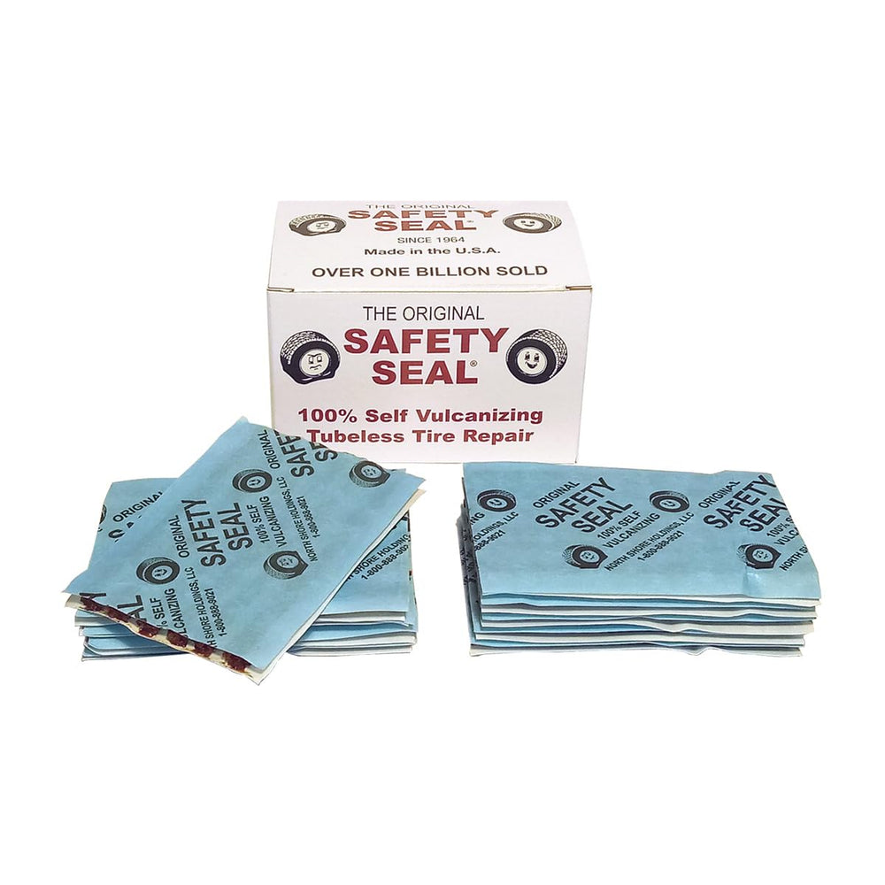 Safety Seal front packaging showing 60 repairs for easy stock identification and fast replenishment