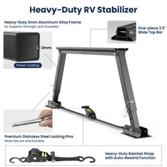 Safoner adjustable height demo showing 14 to 29 inch range for fit