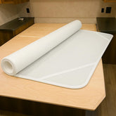Safoner front packaging showing RV underlay, easy-install benefit