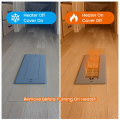 Safoner installed in an RV floor demonstrating clean integration and pet-hair blocking benefit