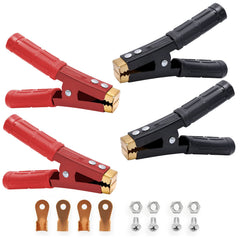 Saihisday front view of four clamps showing color coding and build benefit secure identification