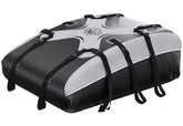 Sailnovo roof bag front view showing compact packed profile and extra cargo capacity
