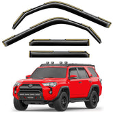 saleago front view on 4Runner showing visor and improved visibility