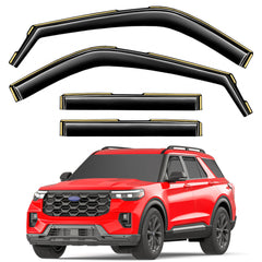 saleago front fitment on Ford Explorer showing clean OEM-style look