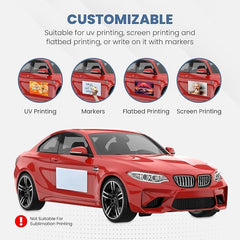 SALEX close-up of vinyl-coated surface texture highlighting printability benefit