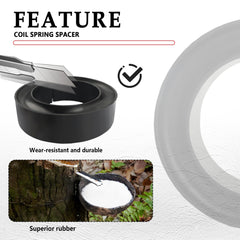 Salior side profile highlighting spacer dimensions and spring track