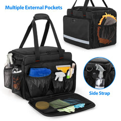 samdew padded handle and detachable shoulder strap for comfortable carrying