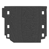 SAN AUTO trunk mat front view showing full coverage and protection