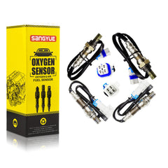 Sangyue front packaging showing four O2 sensors and compact box, clear product identification