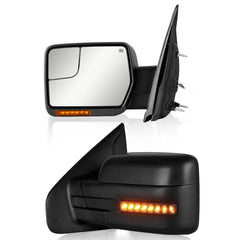 Sanooer front view assembly showing towing mirror profile and improved visibility