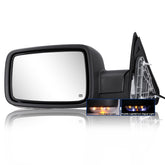 Sanooer left side mirror front view showing fit and finish benefit
