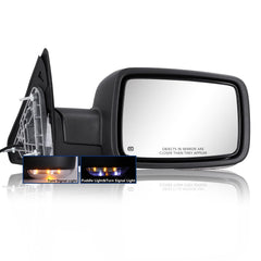 Sanooer right side mirror front profile showing fit and finish benefit