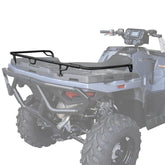 SAUTVS front view of rack extender showing guardrail and fit