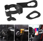 Savadicar front installed in Jeep JK showing secure organizer benefit