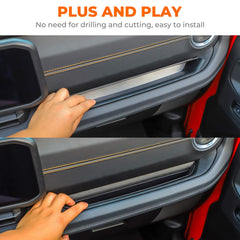 Savadicar tray holding phone, coins, tissues for convenient access