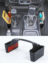 Savadicar front view showing molded console organizer and seamless fit benefiting neat storage