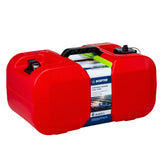 Scepter 6 gallon front view showing compact design and capacity benefits