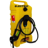 Scepter front view of fuel caddy showing compact portable design and capacity