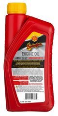 Schaeffer SynShield OTR Plus oil close-up showing smooth texture and viscosity that aids engine protection