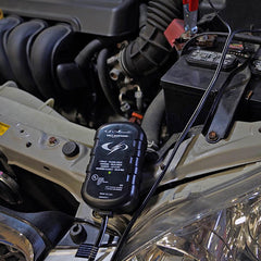 Schumacher SC1299 quick-connect with ring connector demonstrating installation flexibility benefit