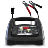 Schumacher SC1308 front panel showing controls and LEDs for clear operation