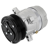 SCITOO front view of compressor showing mounting points and direct-fit benefit