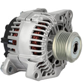 SCITOO alternator front view showing mounting points for easy fit