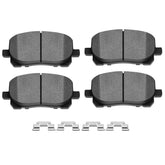 SCITOO front brake pads kit packaging showing included four pads and label with fitment