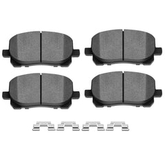SCITOO front brake pads kit packaging showing included four pads and label with fitment