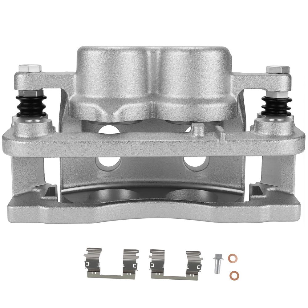 SCITOO front left caliper packaging showing product and benefit of ready fit