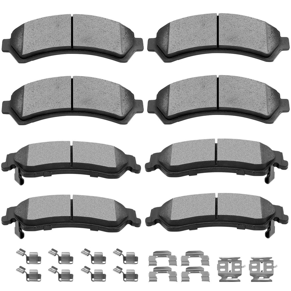 SCITOO front packaging for Chevy S10 brake pads showing kit and benefit of correct fit