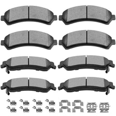 SCITOO front packaging for Chevy S10 brake pads showing kit and benefit of correct fit
