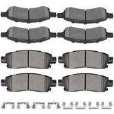 SCITOO front packaging showing 8-piece kit and fitment for GMC Acadia, clearer replacement