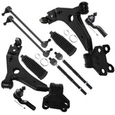 SCITOO kit packaging showing all ten front suspension components and protection
