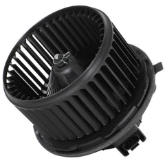 SCITOO front blower motor showing mounting points and quiet airflow benefit