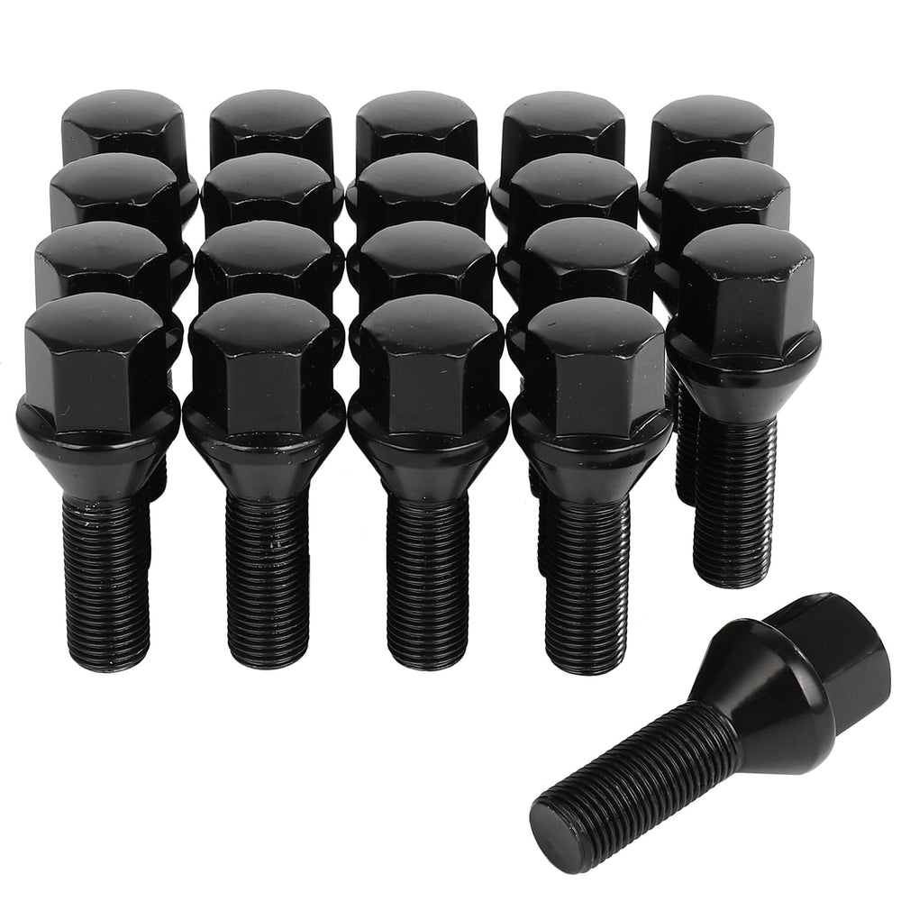 SCITOO front view of 20-piece lug bolt set showing compact packaging and fit