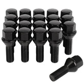 SCITOO front view of 20-piece lug bolt set showing compact packaging and fit