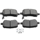 SCITOO front view of four pads showing fit and ready-to-install benefit