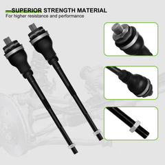 SCITOO inner tie rod threaded end showing fitment accuracy and simple installation