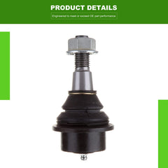 SCITOO lower ball joint detail highlighting robust housing and improved steering feel