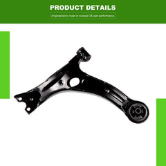 SCITOO lower control arm close-up showing mount points and durable construction benefit