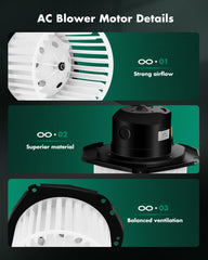 SCITOO motor label and electrical connector for easy plug-and-play installation