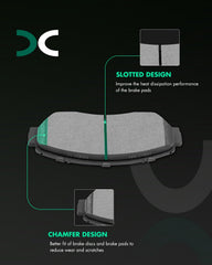 SCITOO close-up of ceramic pad surface, emphasizes consistent friction and break-in