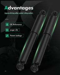 SCITOO rear shock side profile highlighting body design for stable damping