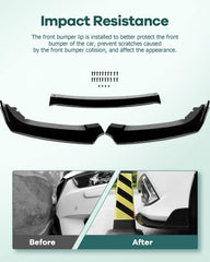 SCITOO side angle showing precise fitment along Honda Civic bumper