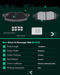 SCITOO pad slot and chamfer detail improving heat dissipation and reduced noise