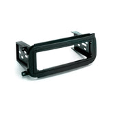 Scosche front bezel showing clean fit and improved dash appearance