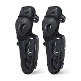 Scoyco front view of knee pads showing secure coverage and confidence